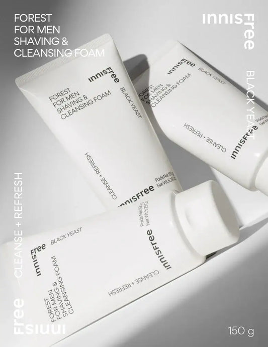 Innisfree Forest For Men Shaving Cleansing Foam 150g Korean beauty product image 2