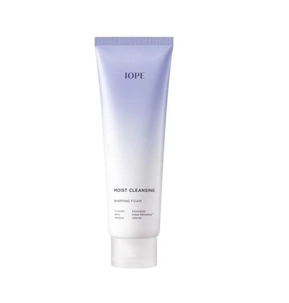 IOPE Moist Cleansing Whipping Foam 180 ml Korean skincare product image 1