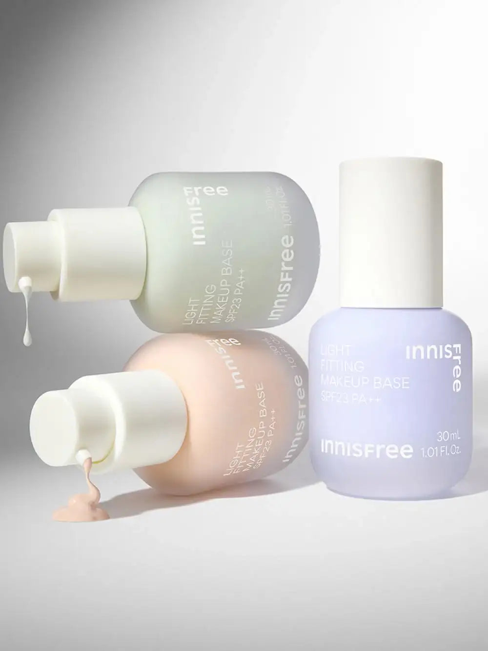 Innisfree Light Fitting Make up Base SPF 23 PA++ 30ml (Green) Korean beauty product image 2