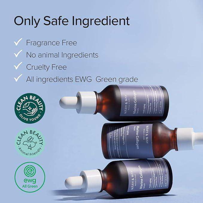 Mary&May Marine Collagen Serum 30ml Korean product view 7
