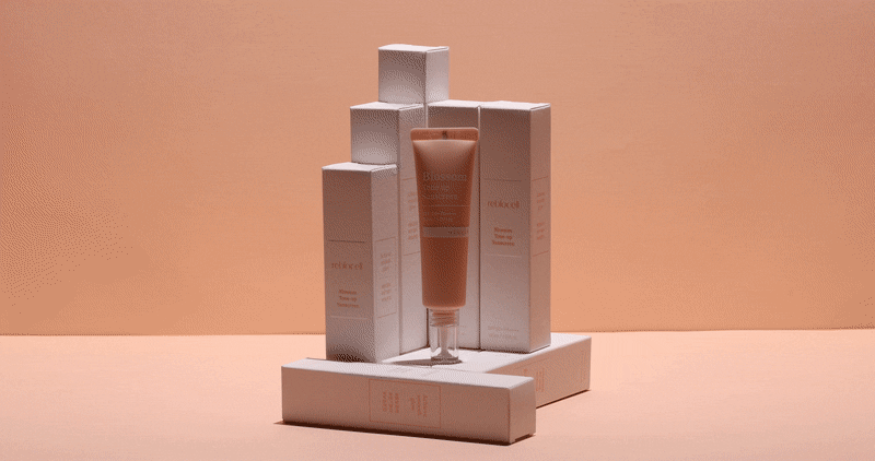 Reblocell Blossom Tone up Sunscreen SPF 50+ PA++++ 30ml Korean beauty product view 4