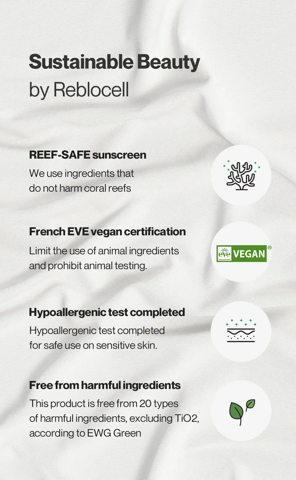 Reblocell Blossom Tone up Sunscreen SPF 50+ PA++++ 30ml Korean beauty product view 13