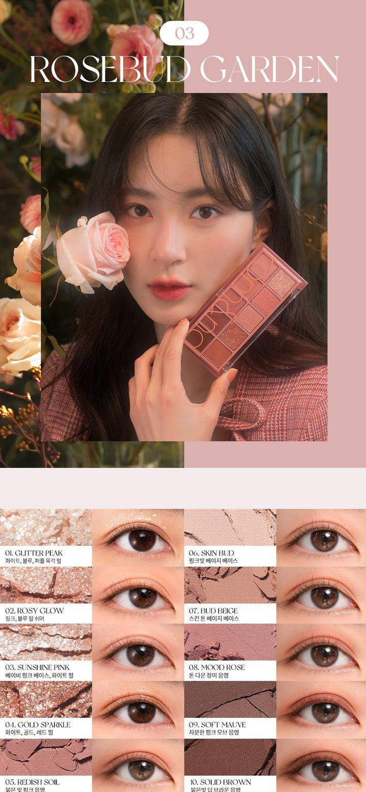 Romand Better Than Palette 6g #03 Rosebud Garden Korean makeup product view 5