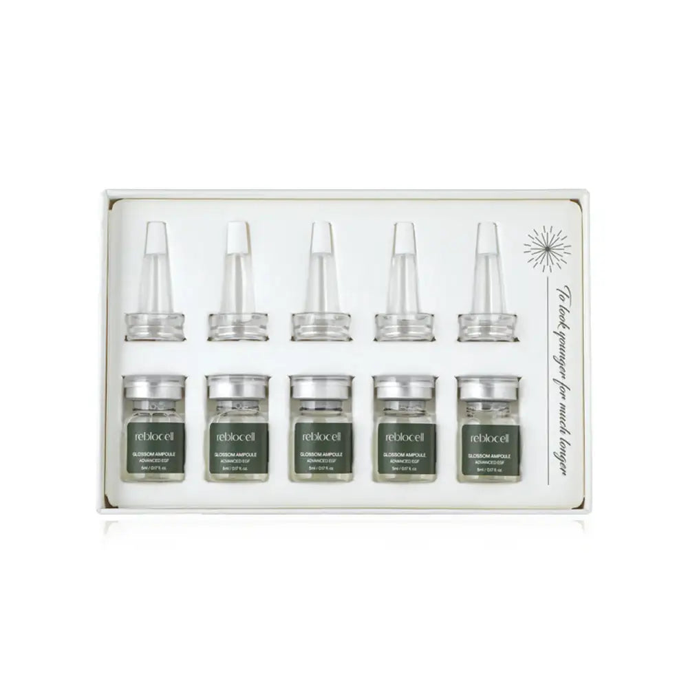 Reblocell Glossom Ampoule EGF 4ppm 5ml x 5 Korean beauty product view 2