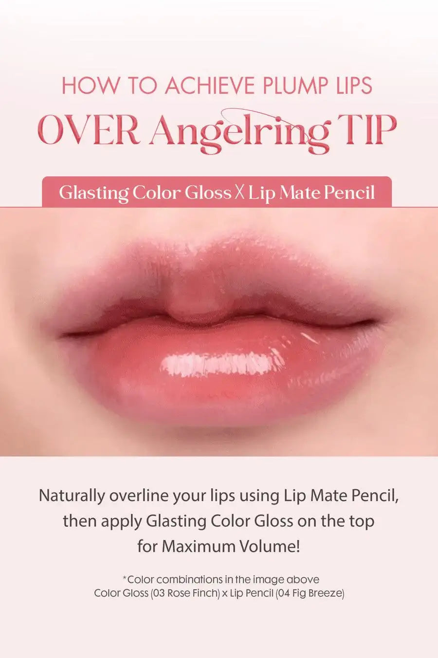 Romand Glasting Color Gloss 4g - 07 Spring Fever Korean makeup product view 17