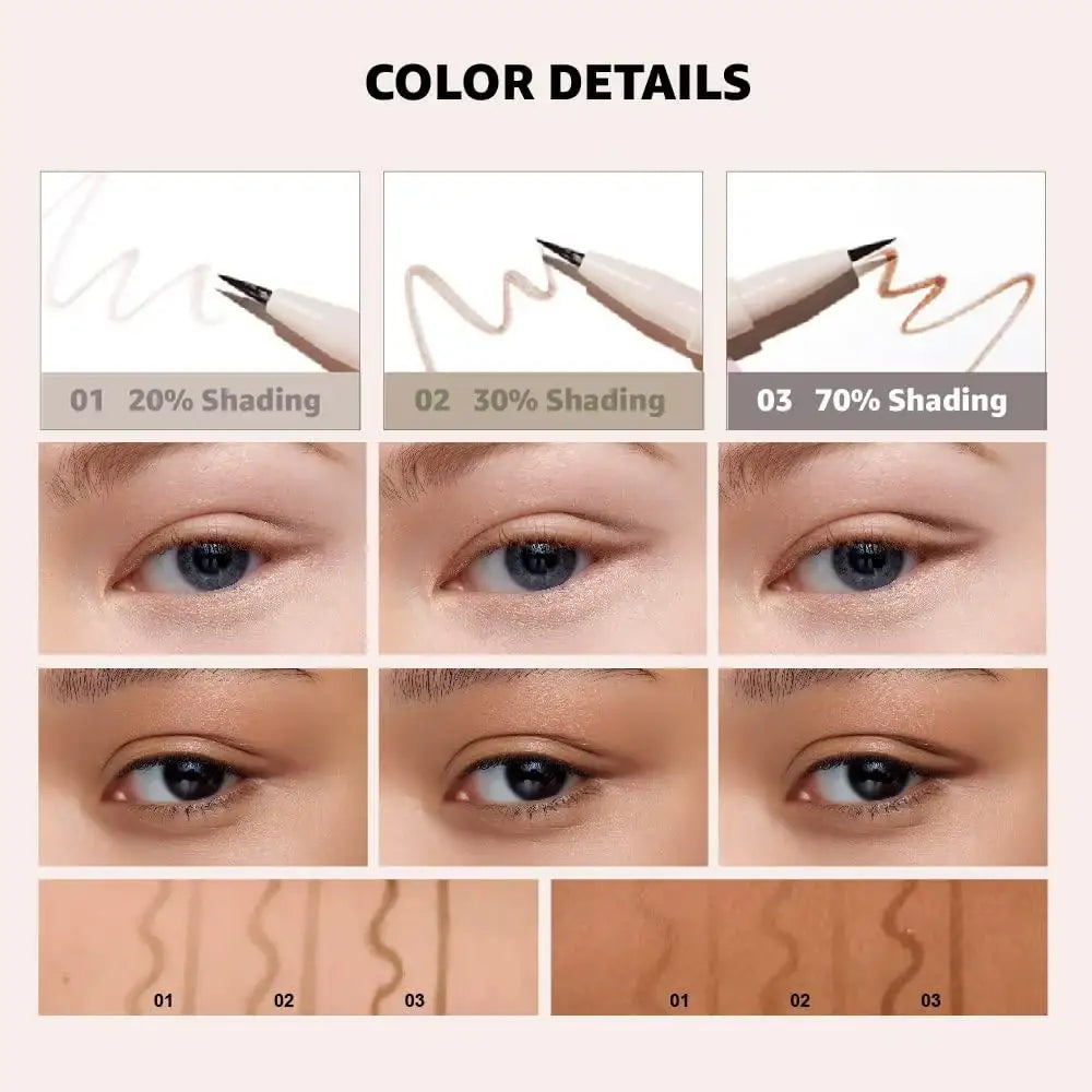 Colorgram Shade Re-Forming Brush Liner 0.5g Korean makeup product image 10