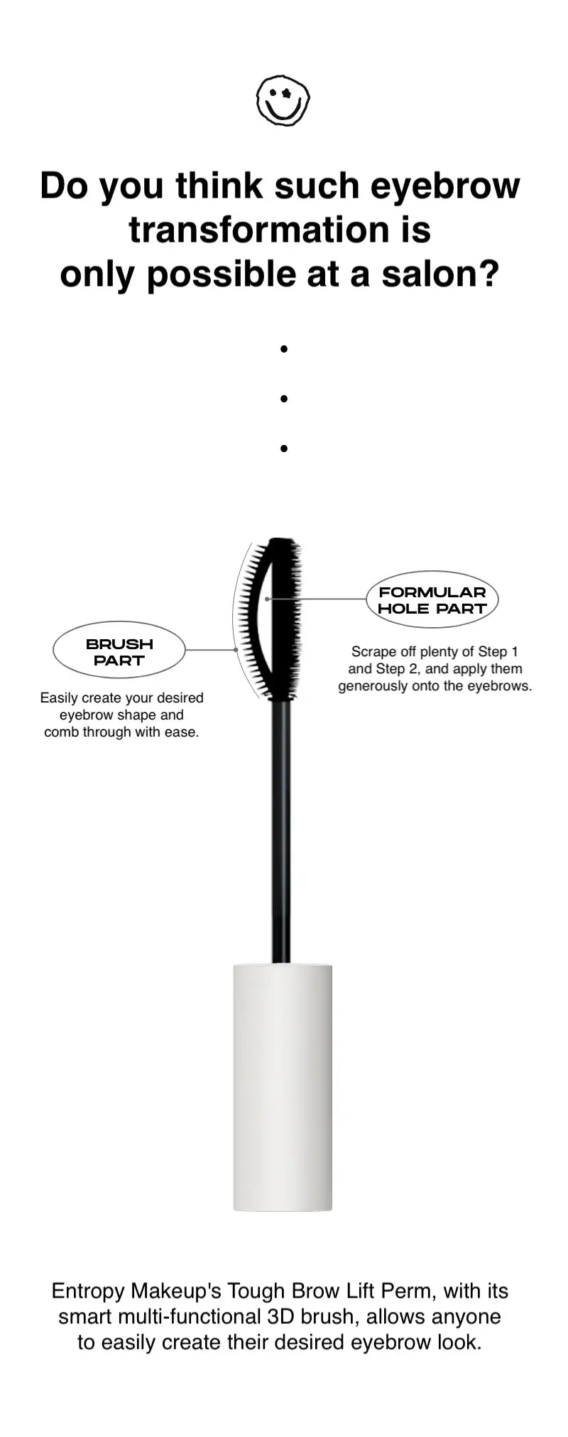 Entropy Tough Brow Lift Perm 20g Korean makeup product image 12