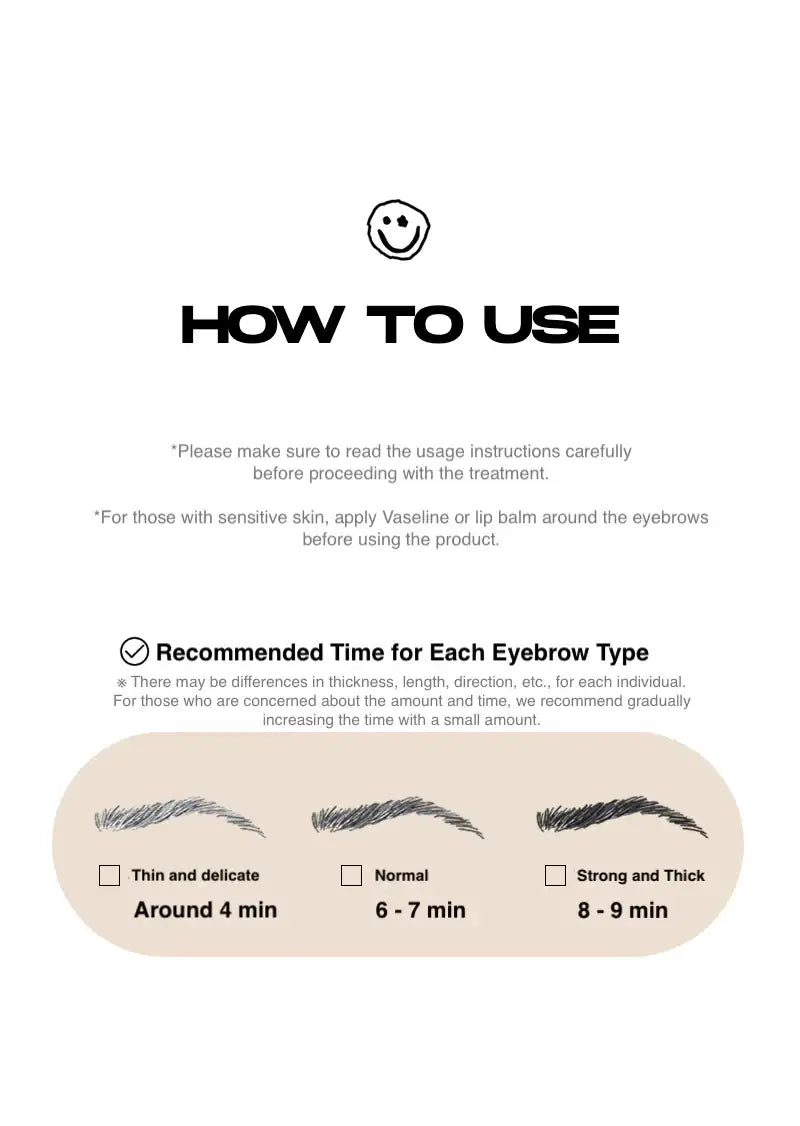 Entropy Tough Brow Lift Perm 20g Korean makeup product image 16