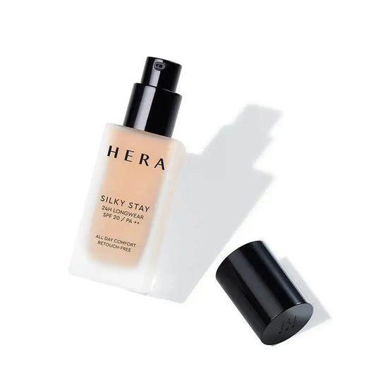 HERA Silky Stay Foundation 24h Longwear PA++ 30g - 25N1 AMBER Korean beauty product image 2