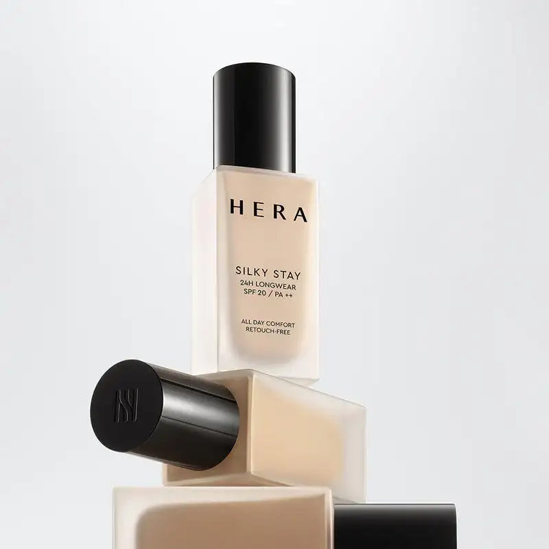 HERA Silky Stay Foundation 24h Longwear PA++ 30g - 19N1 LIGHT VANILLA Korean beauty product image 4
