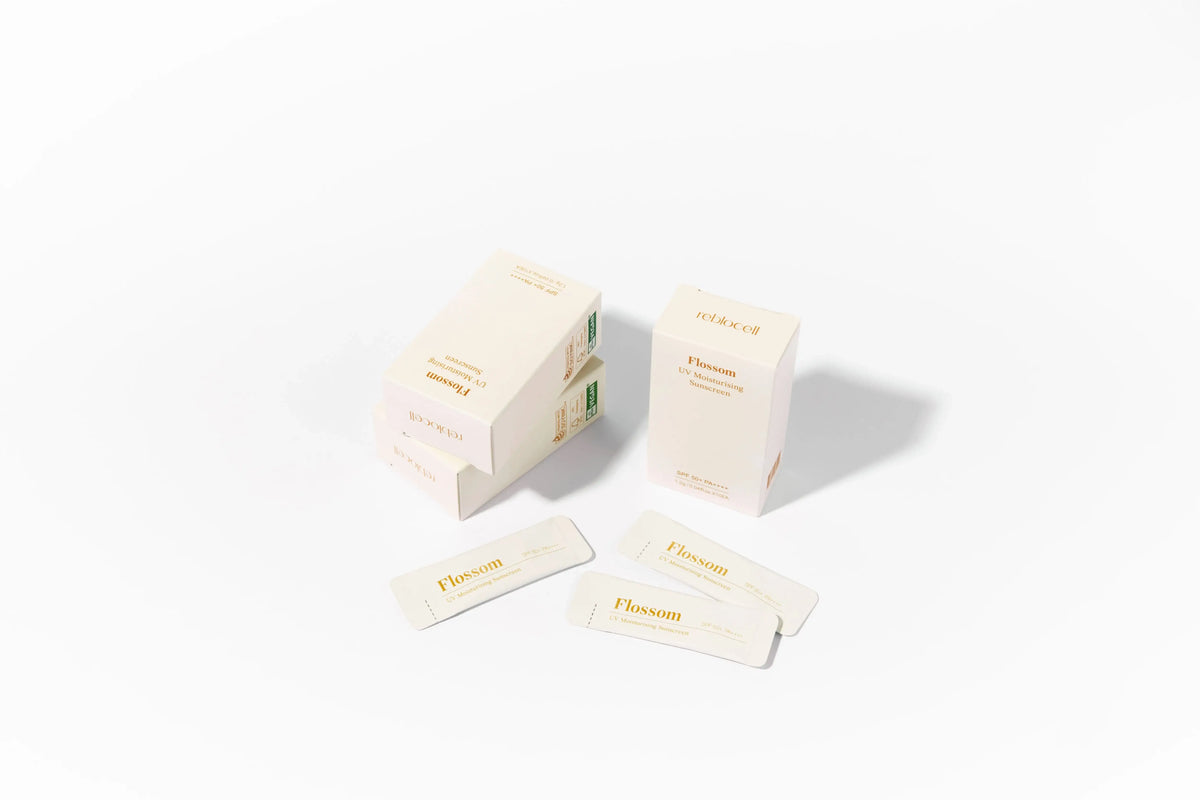 Reblocell Flossom UV Moisturising Sunscreen Pocket - 10ea / box Korean beauty product view 2