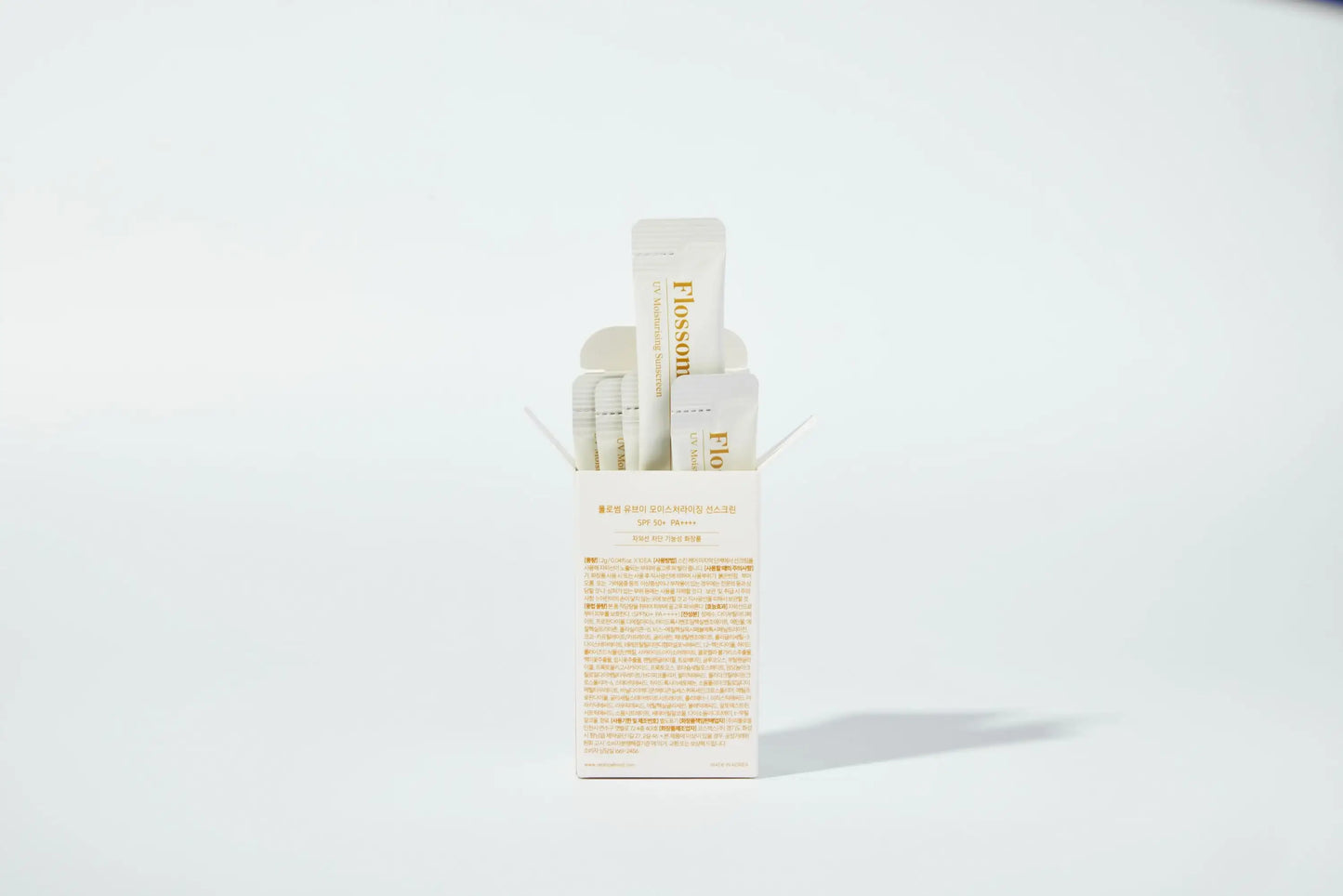 Reblocell Flossom UV Moisturising Sunscreen Pocket - 10ea / box Korean beauty product view 4