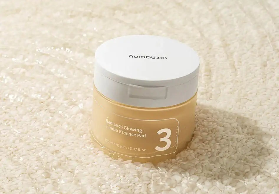 Numbuzin No.3 Radiance Glowing Jumbo Essence Pad 70Pads 150ml Korean product view 7