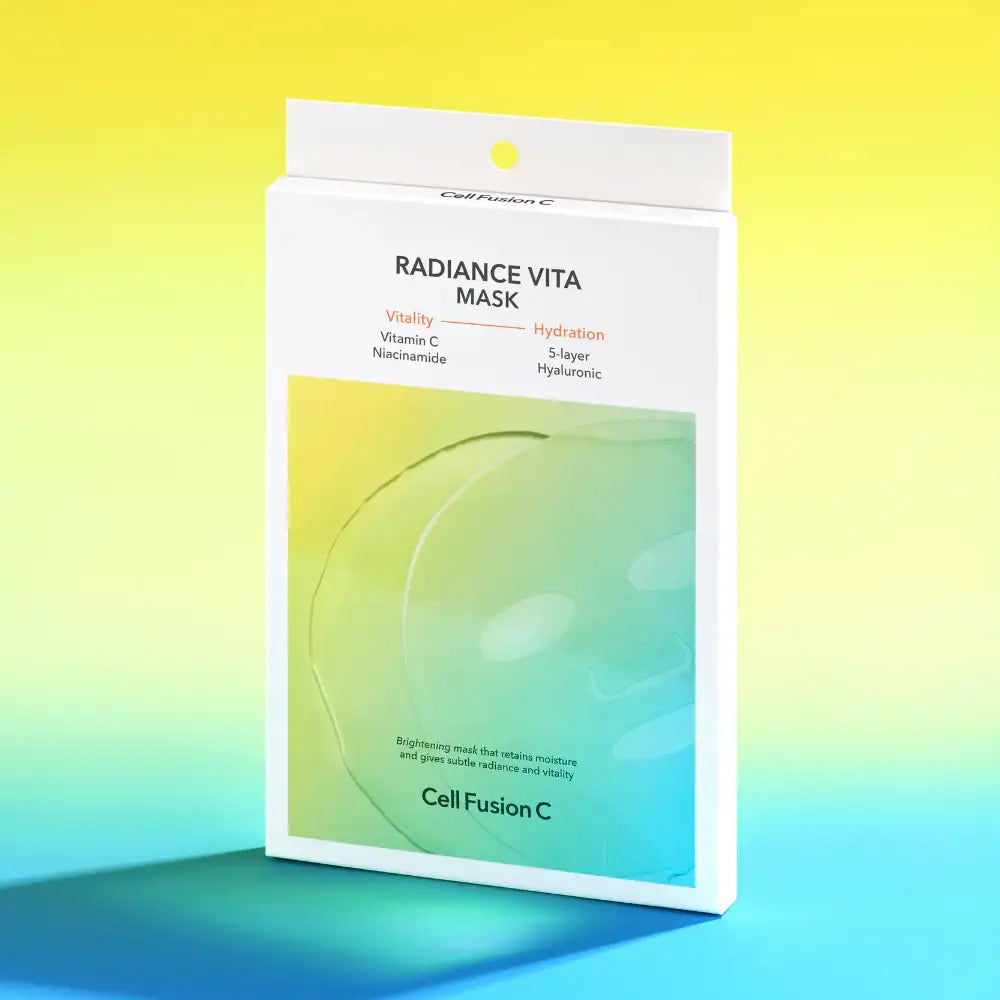 Cell Fusion C Radiance Vita Masks (5 sheets) Korean skincare product image 5