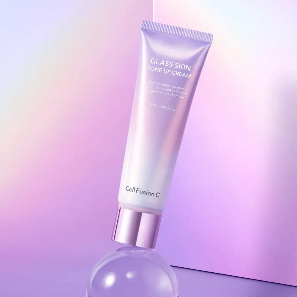 Cell Fusion C Glass Skin Tone Up Cream 50ml Korean skincare product image 5