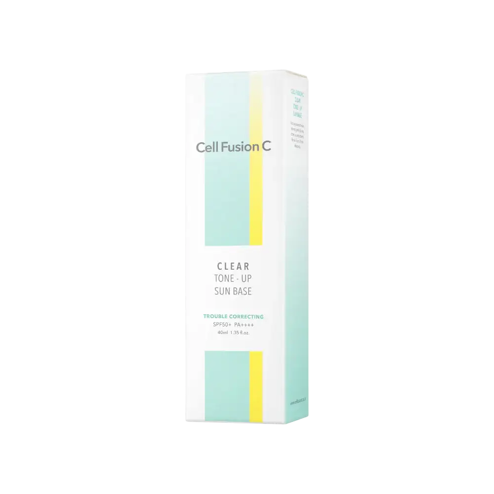 Cell Fusion C Clear Tone-Up Sun Base SPF 50+/ PA++++ 40ml Korean skincare product image 7