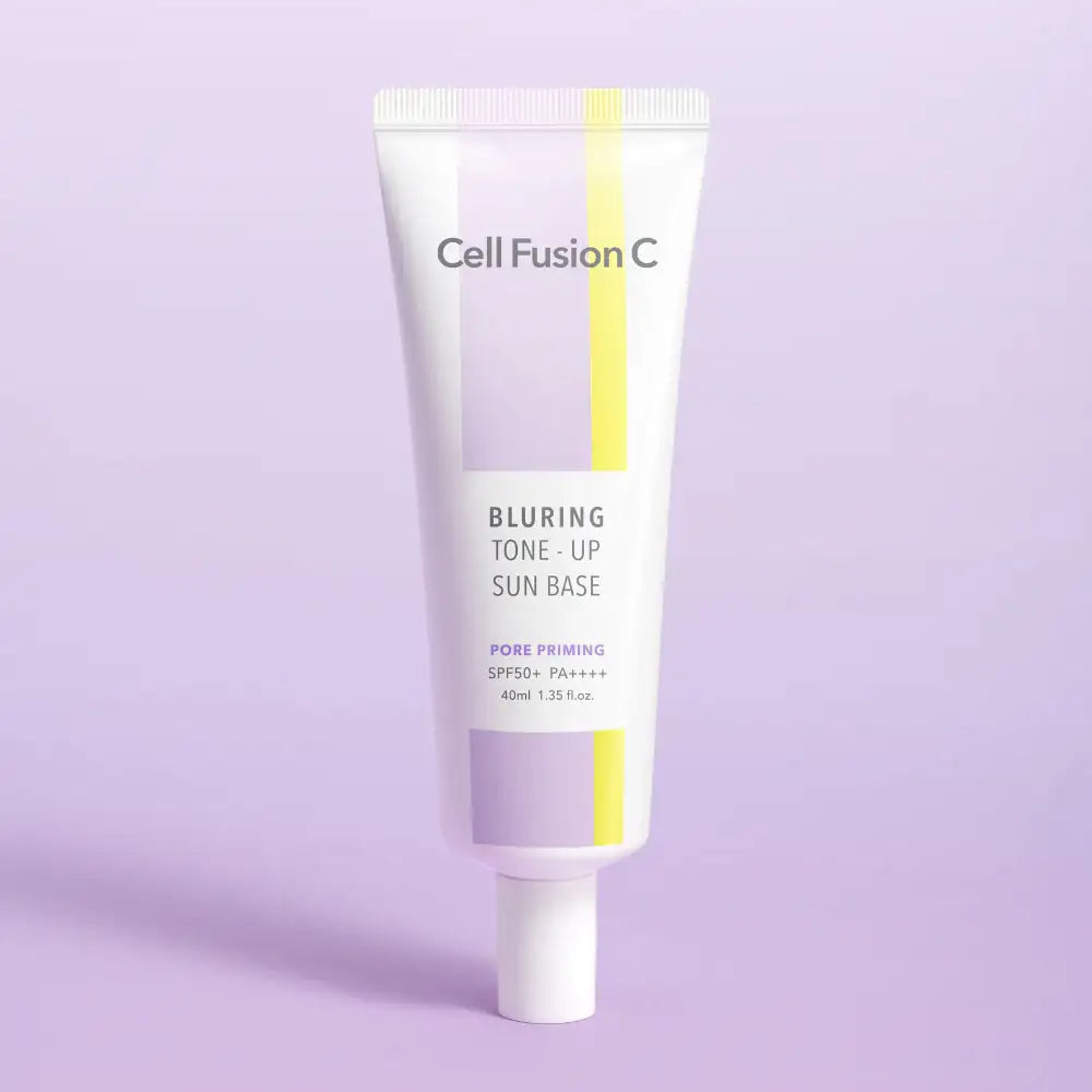 Cell Fusion C Blurring Tone-Up Sun Base SPF 50+/ PA++++ 40ml Korean skincare product image 4
