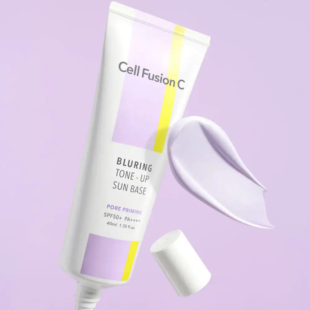 Cell Fusion C Blurring Tone-Up Sun Base SPF 50+/ PA++++ 40ml Korean skincare product image 5