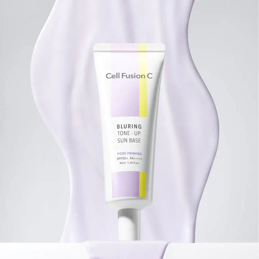 Cell Fusion C Blurring Tone-Up Sun Base SPF 50+/ PA++++ 40ml Korean skincare product image 6