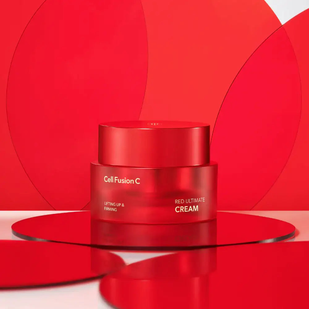 Cell Fusion C Red Ultimate Cream 50ml Korean skincare product image 4