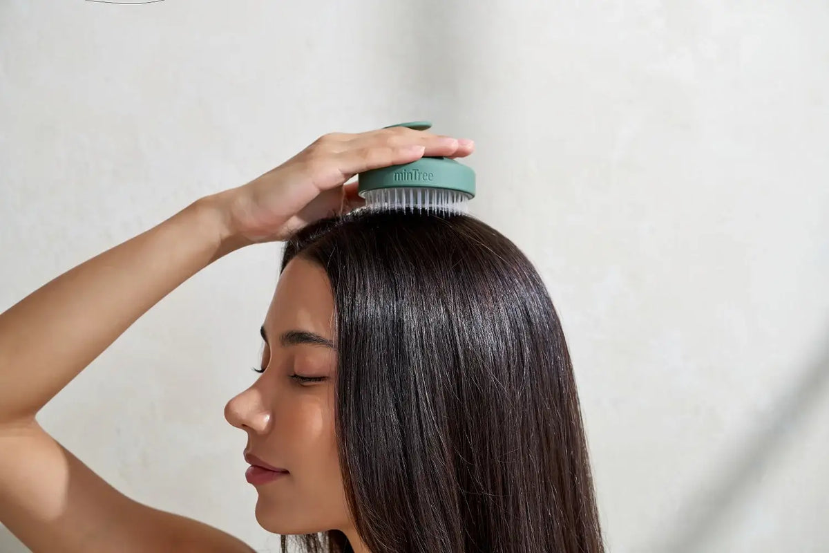 MinTree Scalp Purify Massager 80g Korean hair care product view 5