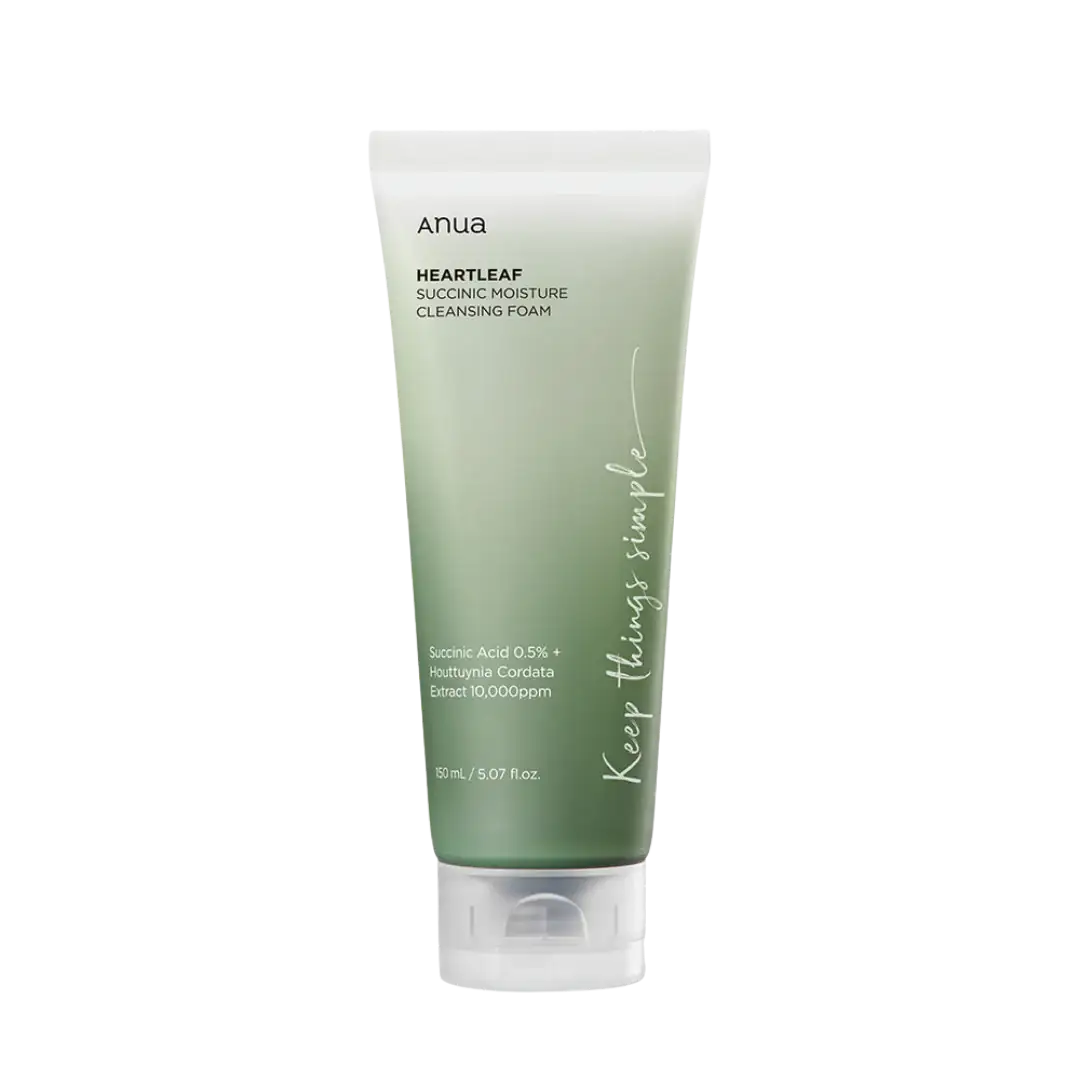 Anua Heartleaf Succinic Moisture Cleansing Foam 150ml — Cleanser — product detail 2