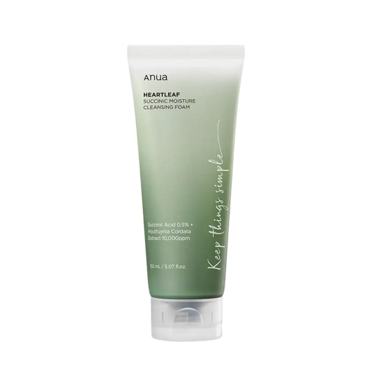 Anua Heartleaf Succinic Moisture Cleansing Foam 150ml — Cleanser — product detail 2