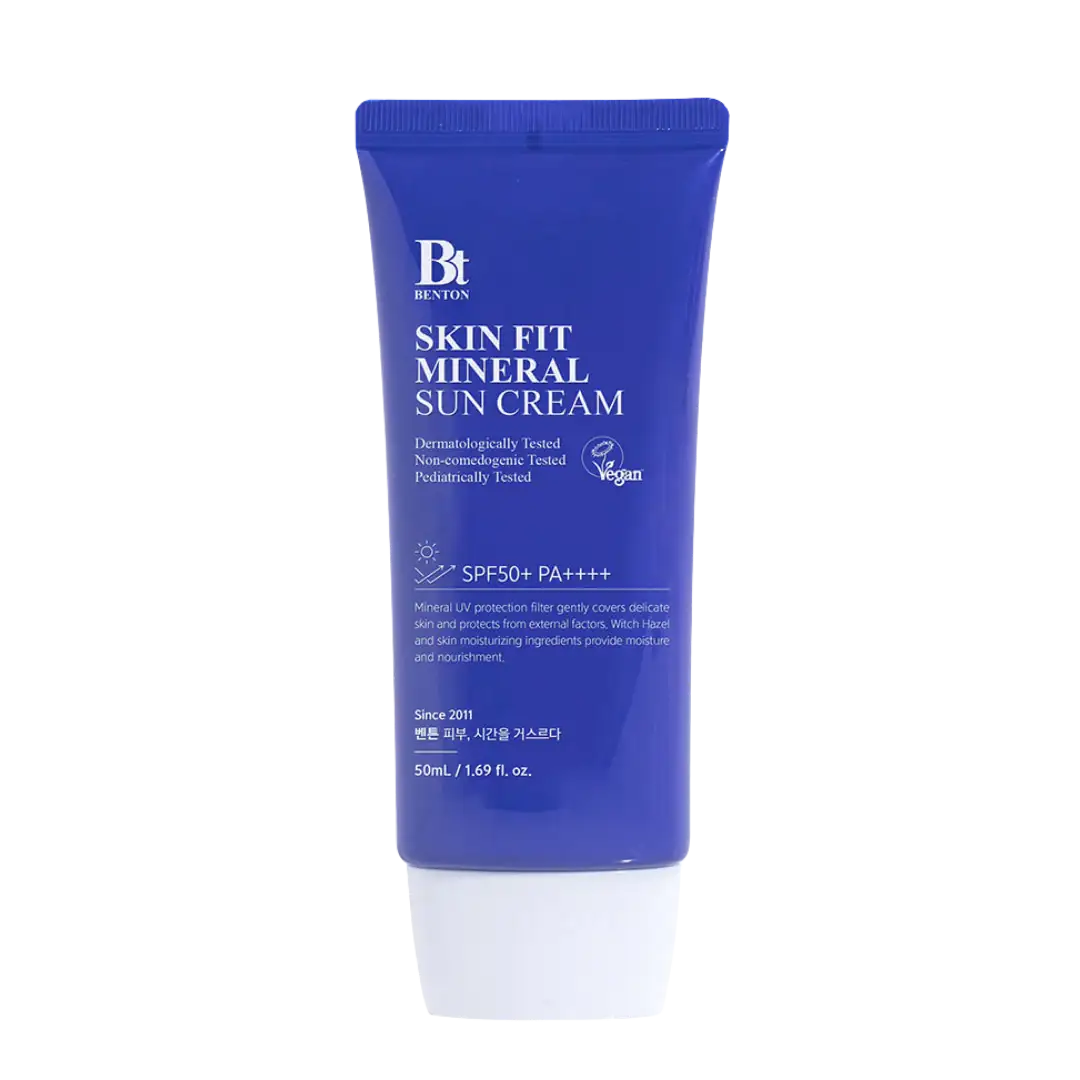 Benton Skin Fit Mineral Sun Cream SPF50+/PA++++ 50ml — Mineral Sunscreen — product view