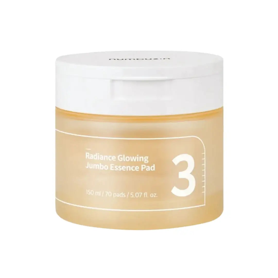 Numbuzin No.3 Radiance Glowing Jumbo Essence Pad 70Pads 150ml Korean product view 1