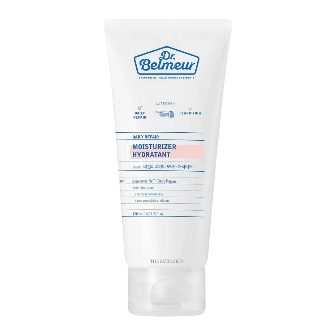 The Face Shop DR.BELMEUR DAILY REPAIR MOISTURIZER 120ml Korean beauty product image 1