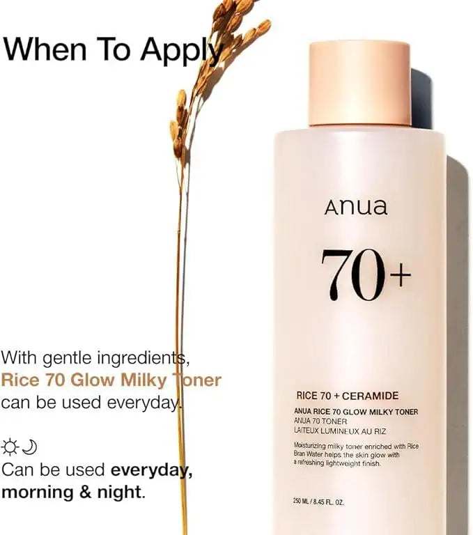 Anua Rice 70 Glow Milky Toner 250ml — Toner — product detail 6