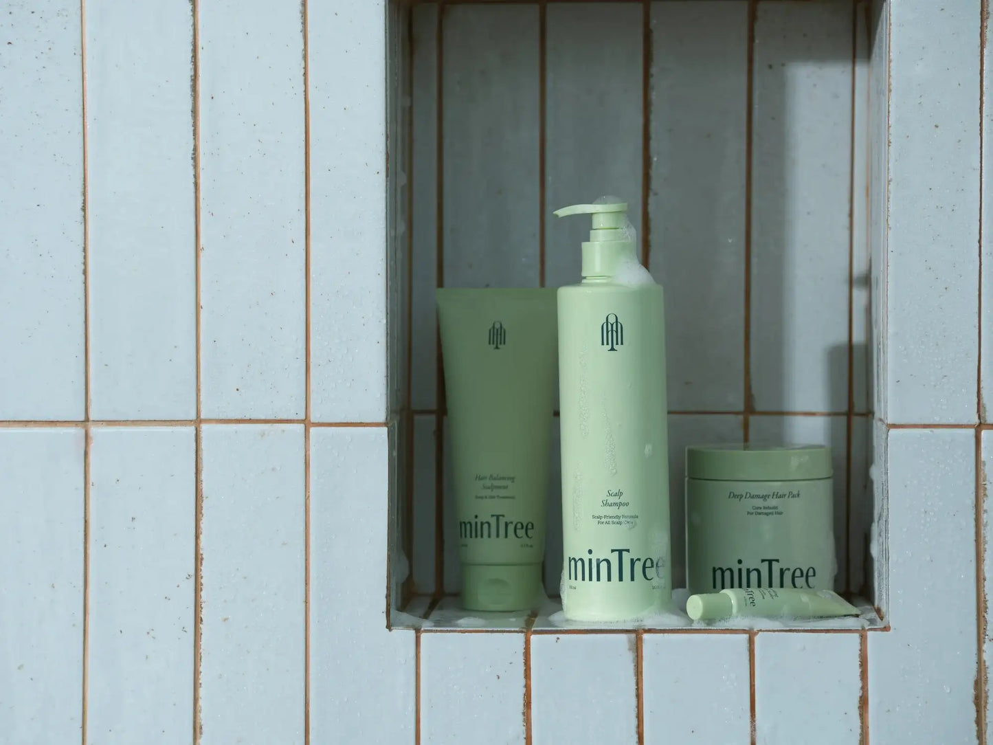 MinTree Scalp Shampoo 500ml Korean hair care product view 5