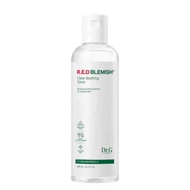 Dr.G Red Blemish Clear Soothing Toner 300ml Korean skincare product image 1