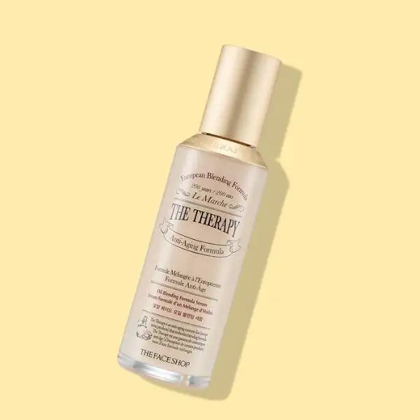 The Face Shop THE THERAPY OIL-DROP ANTI-AGING SERUM 45ml Korean beauty product image 3