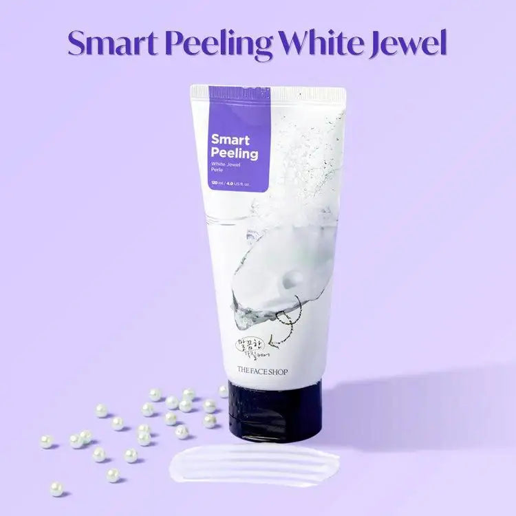 The Face Shop WHITE JEWEL PEELING 120ml Korean beauty product image 2