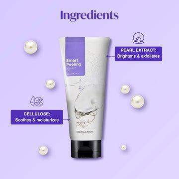 The Face Shop WHITE JEWEL PEELING 120ml Korean beauty product image 4