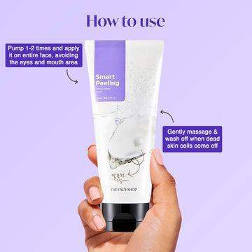 The Face Shop WHITE JEWEL PEELING 120ml Korean beauty product image 5