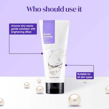 The Face Shop WHITE JEWEL PEELING 120ml Korean beauty product image 6