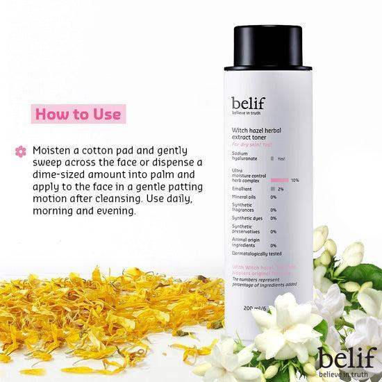 Belif Witch hazel herbal extract toner 200 ml — Facial Toner — product detail 5