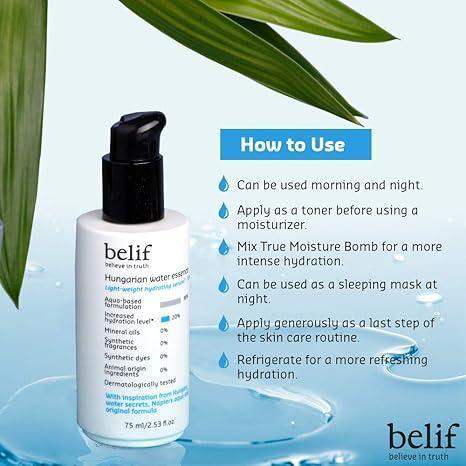 Belif Hungarian water essence moisture binder 75 ml — Facial Essence — product detail 3