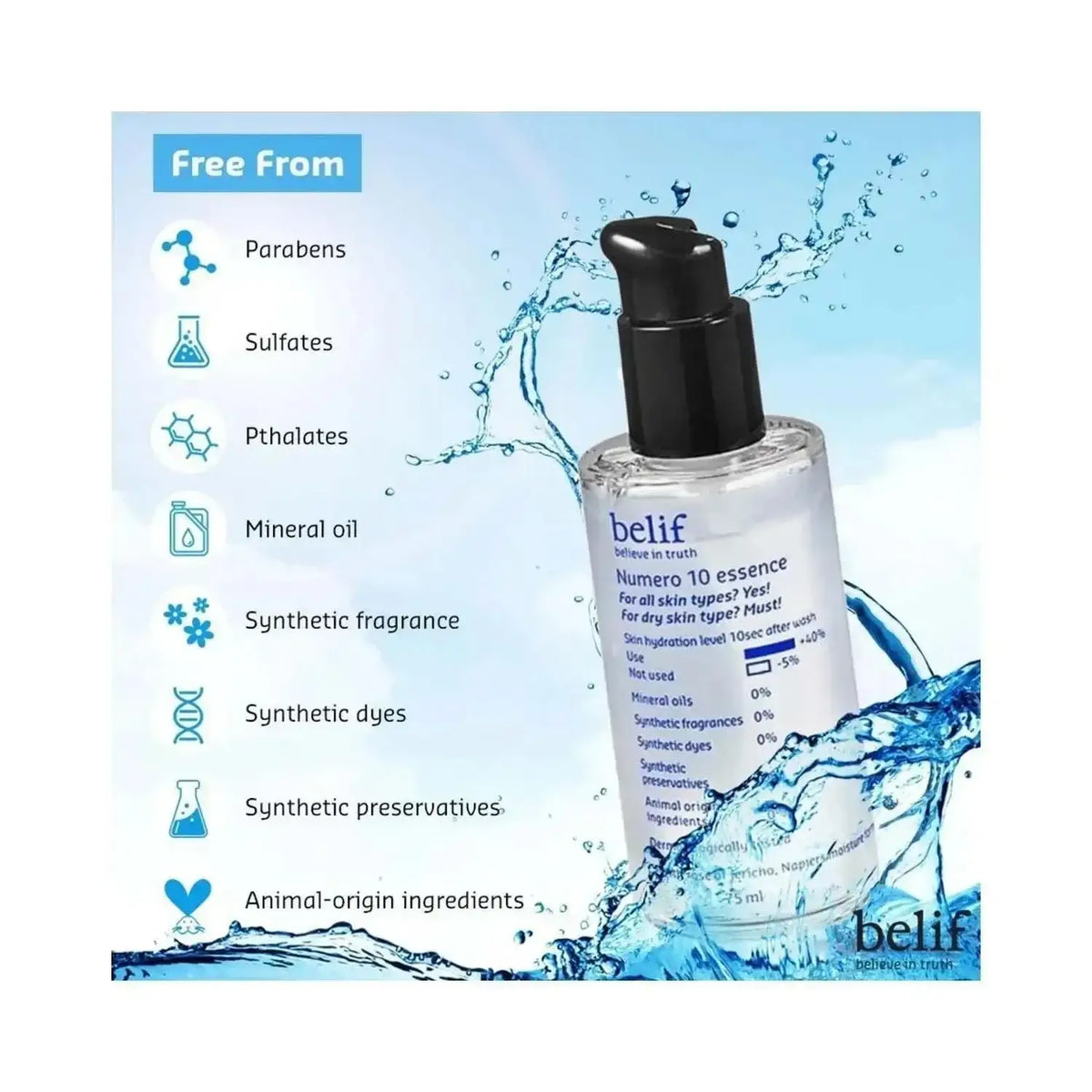 Belif Numero 10 essence 75 ml — Facial Essence — product detail 9