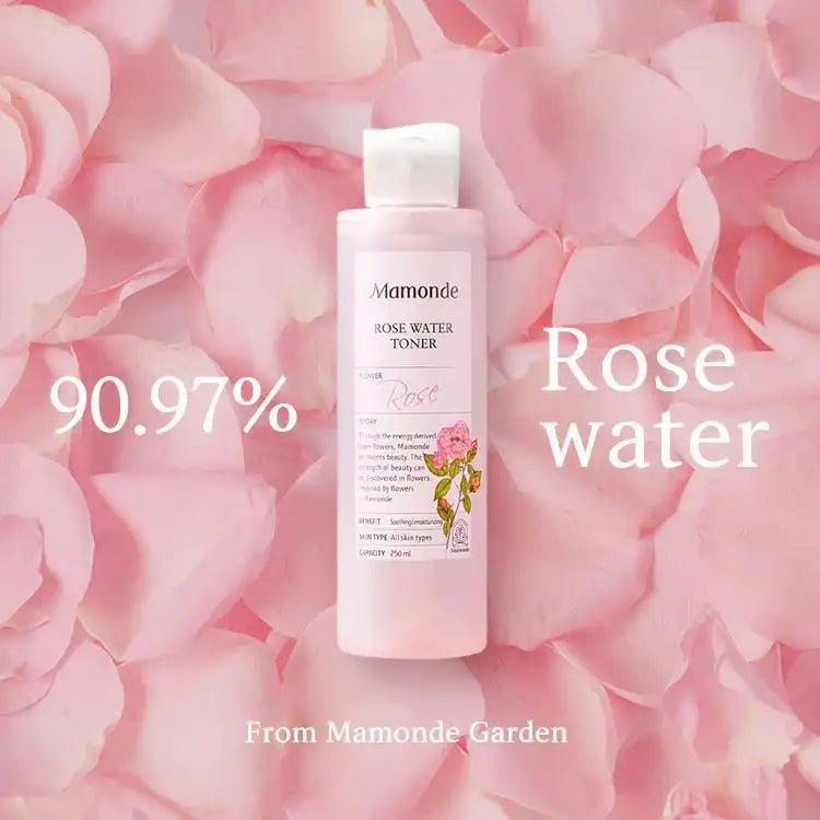 mamonde ROSE WATER TONER 250ml Korean skincare product view 6