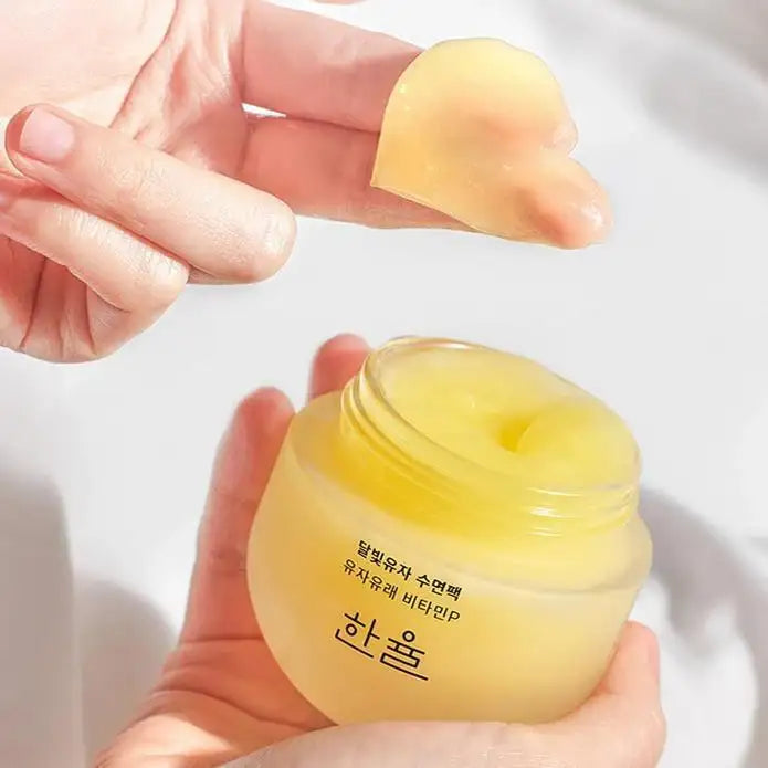 Hanyul Moonlight Citron Sleeping Mask 60ml Korean skincare product image 3
