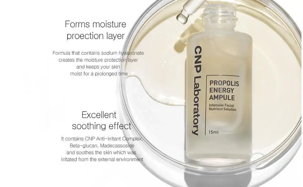 CNP Laboratory Propolis Energy Active Ampule 15ml Korean skincare product image 6