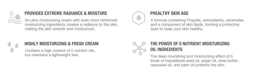 CNP Laboratory Propolis Ampule Oil-in-Cream 50ml Korean skincare product image 3