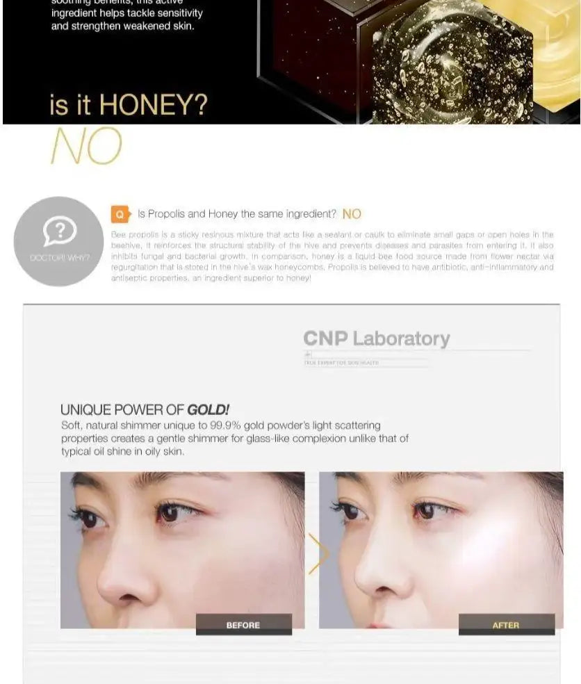 CNP Laboratory Propolis Ampule In Cushion -No.23 X2ea Korean skincare product image 5
