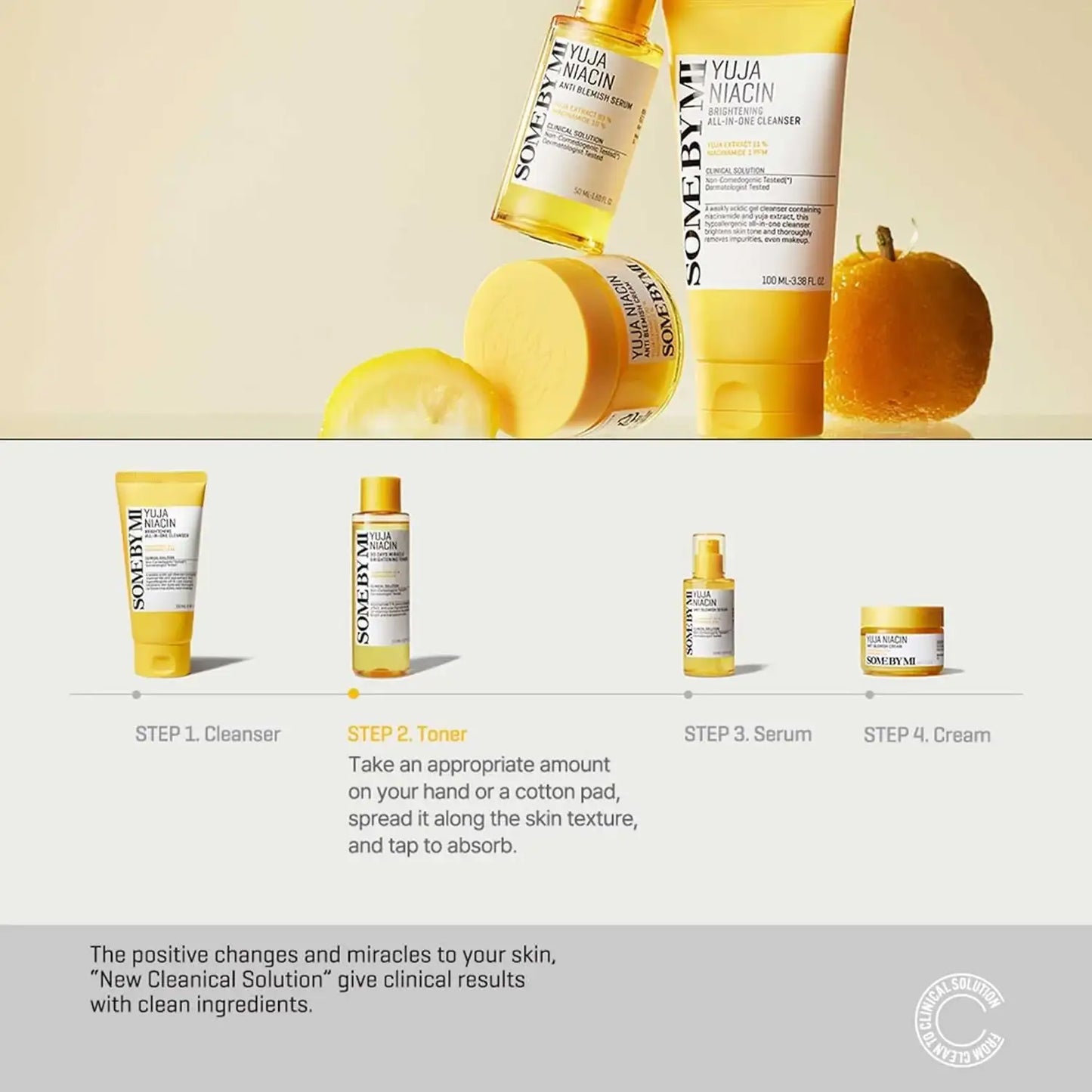 SomeByMi Korean yuja niacin toner product view 10