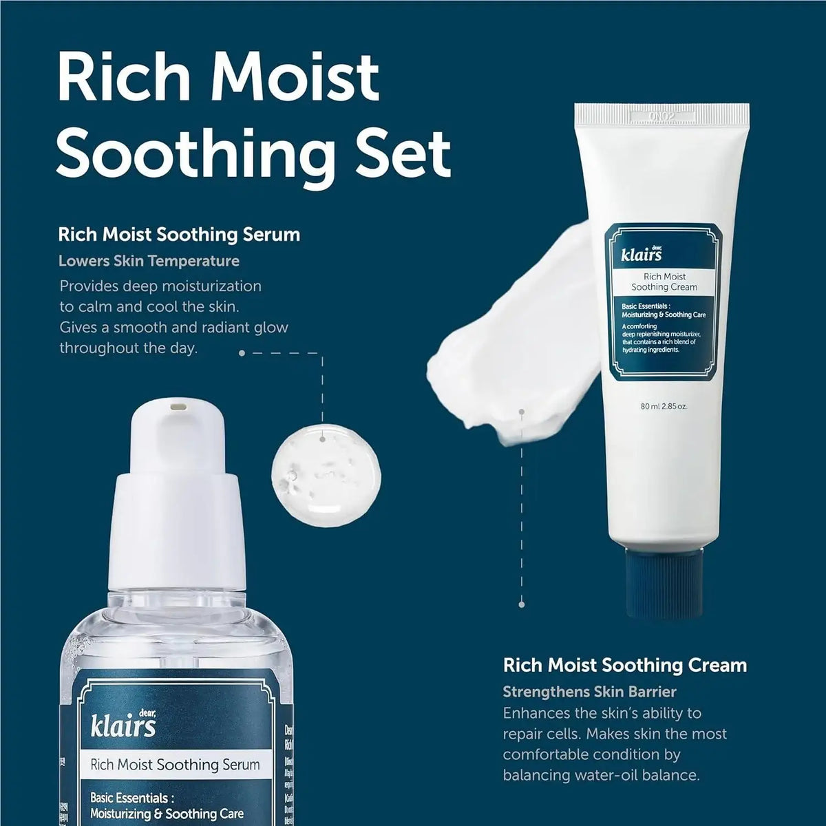 Dear Klairs Rich Moist Soothing Cream 80ml Korean moisturizer product image 10