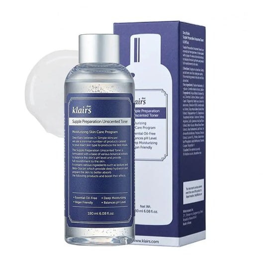 Dear Klairs Supple Preparation Unscented Toner 180ml Korean toner product image 2