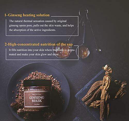 I’m From Ginseng Mask 120g Korean beauty product image 2